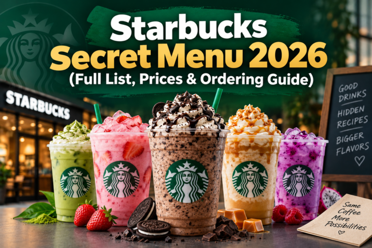 Starbucks Secret Menu 2026
